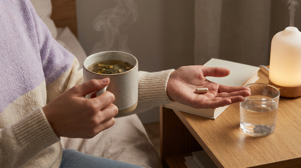 Melatonina o infusión relajante: ¿Cuál es mejor para tu descanso?