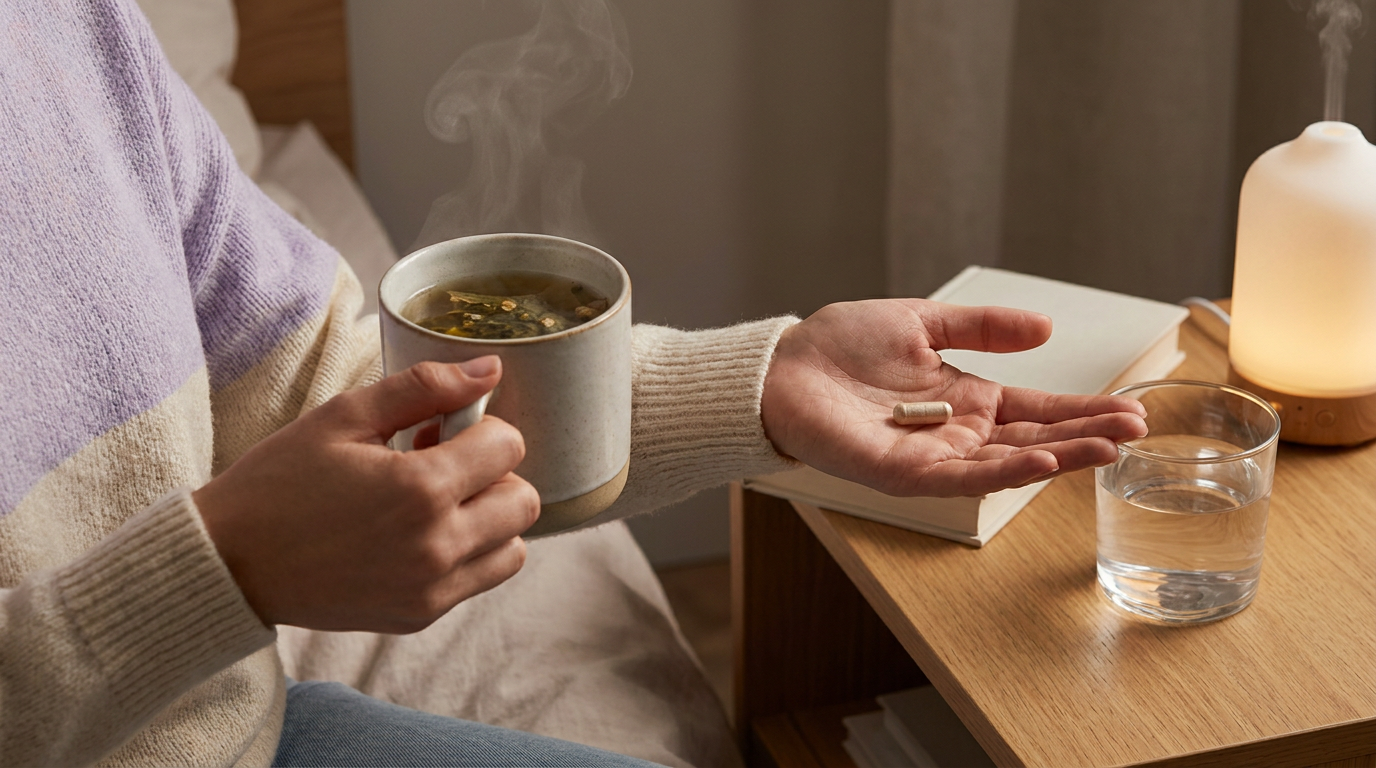 Melatonina o infusión relajante: ¿Cuál es mejor para tu descanso?